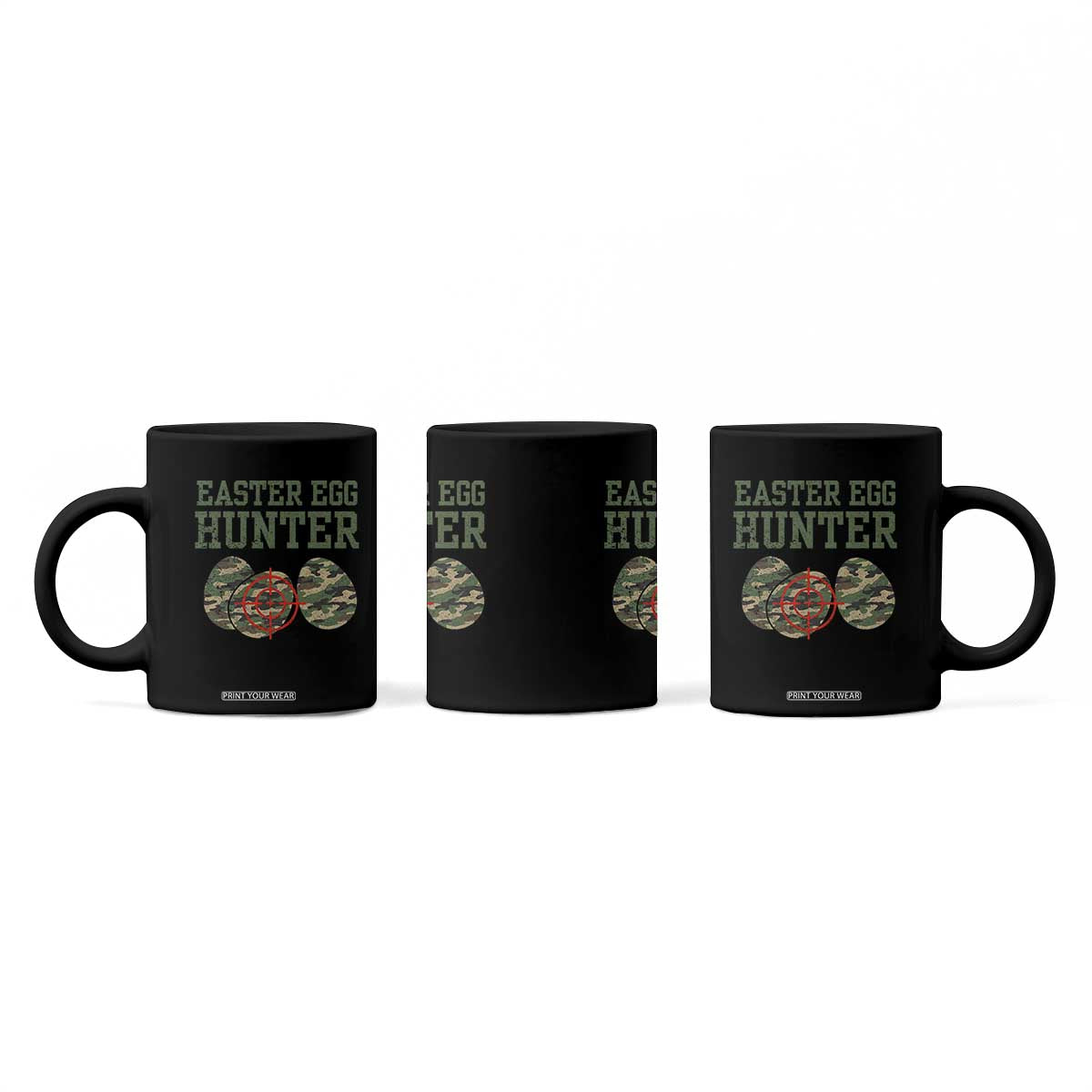 Easter Egg Hunter Coffee Mug Camo Funny Hunting TS10 Print Your Wear
