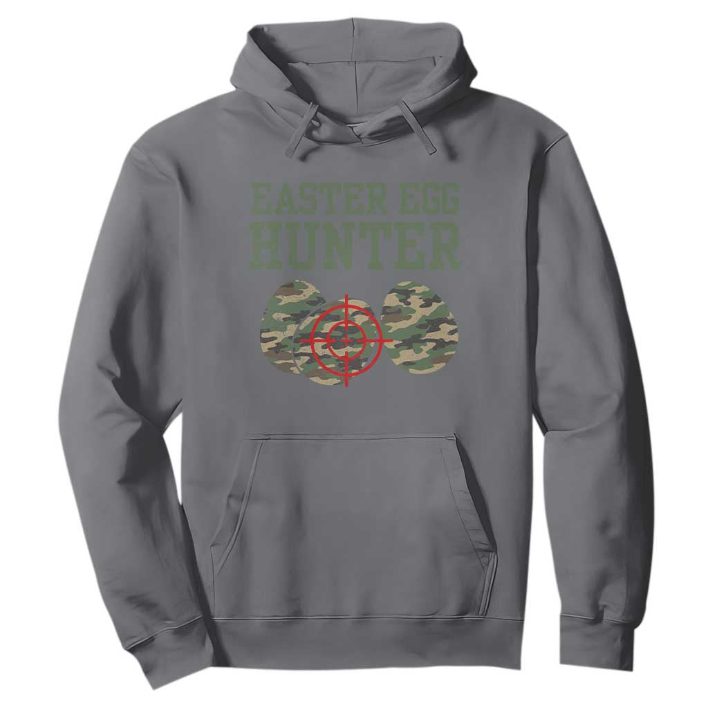 Easter Egg Hunter Hoodie Camo Funny Hunting TS10 Charcoal Print Your Wear
