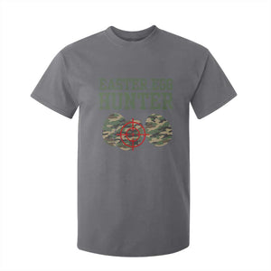 Easter Egg Hunter T Shirt For Kid Camo Funny Hunting TS10 Charcoal Print Your Wear
