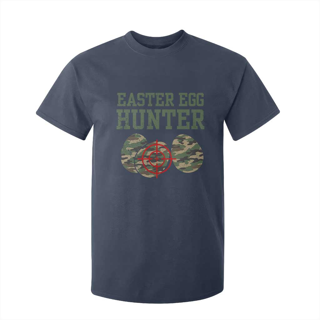 Easter Egg Hunter T Shirt For Kid Camo Funny Hunting TS10 Navy Print Your Wear