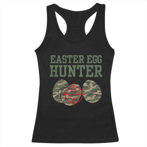 Easter Egg Hunter Racerback Tank Top Camo Funny Hunting TS10 Black Print Your Wear