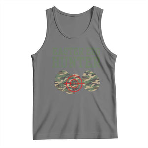 Easter Egg Hunter Tank Top Camo Funny Hunting TS10 Black Heather Print Your Wear