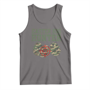 Easter Egg Hunter Tank Top Camo Funny Hunting TS10 Deep Heather Print Your Wear