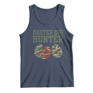 Easter Egg Hunter Tank Top Camo Funny Hunting TS10 Navy Print Your Wear