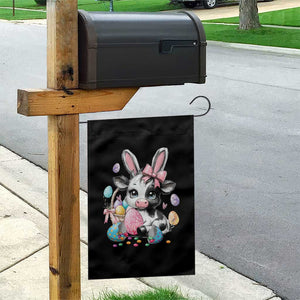 Easter Day Cow Garden Flag Cute Cow Bunny Heifer TS10 Print Your Wear