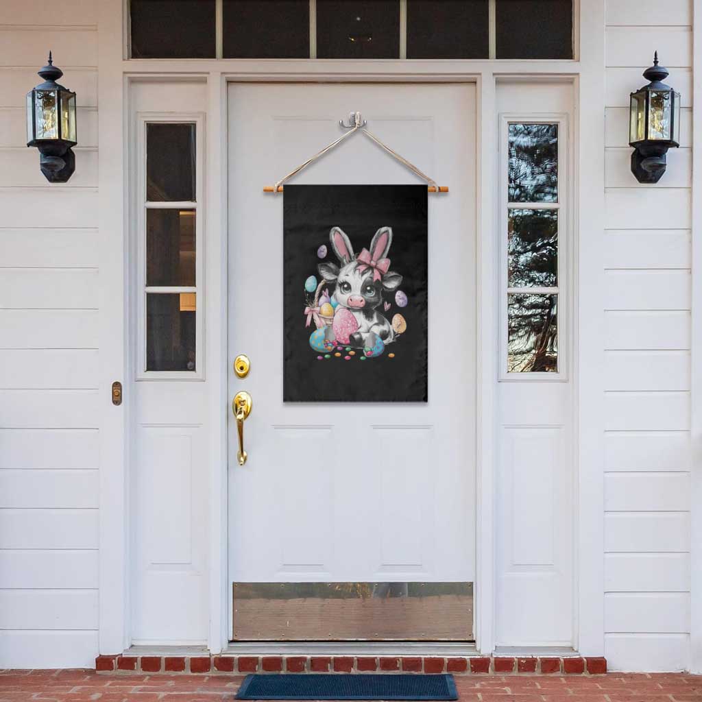 Easter Day Cow Garden Flag Cute Cow Bunny Heifer TS10 Print Your Wear