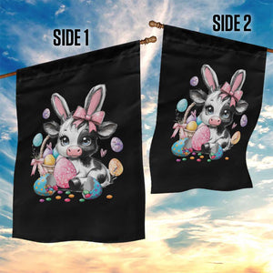 Easter Day Cow Garden Flag Cute Cow Bunny Heifer TS10 Print Your Wear