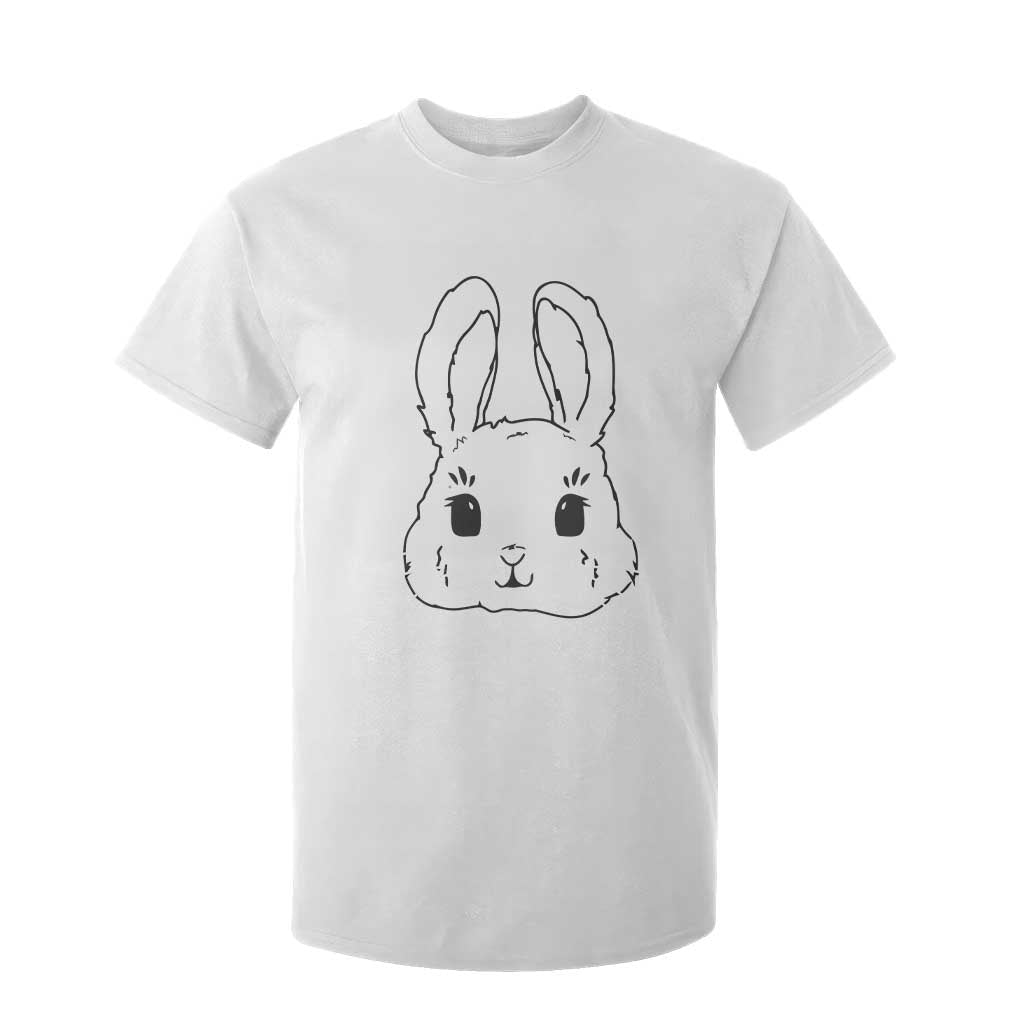 Cute Bunny T Shirt For Kid Kawaii Rabbit Happy Easter Day TS10 White Print Your Wear