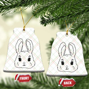Cute Bunny Ceramic Ornament Kawaii Rabbit Happy Easter Day TS10 Print Your Wear