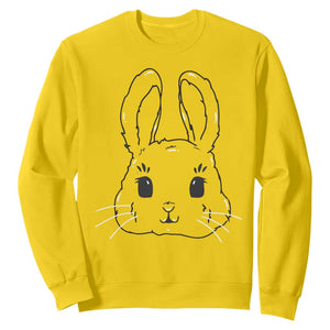 Cute Bunny Sweatshirt Kawaii Rabbit Happy Easter Day TS10 Daisy Print Your Wear