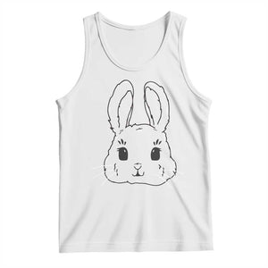 Cute Bunny Tank Top Kawaii Rabbit Happy Easter Day TS10 White Print Your Wear