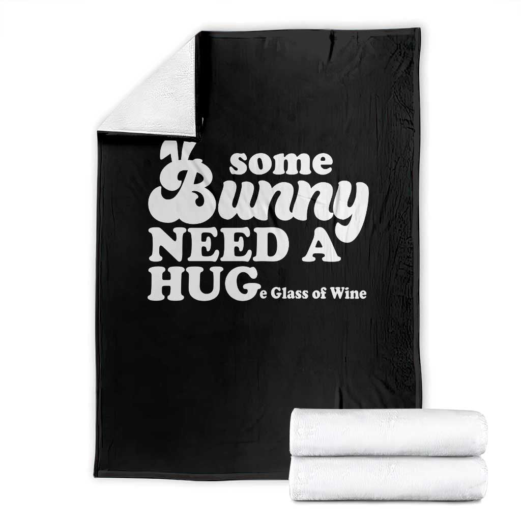 Easter Throw Blanket Funny Adult Humor Inappropriate Drinking Gift TS10 Black Print Your Wear