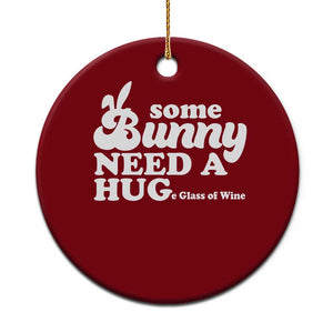 Easter Ceramic Ornament Funny Adult Humor Inappropriate Drinking Gift TS10 1pc Red Print Your Wear