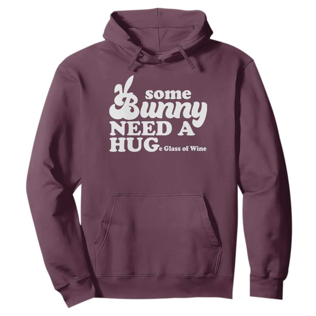 Easter Hoodie Funny Adult Humor Inappropriate Drinking Gift TS10 Maroon Print Your Wear