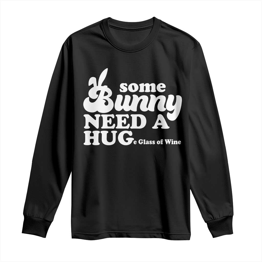 Easter Long Sleeve Shirt Funny Adult Humor Inappropriate Drinking Gift TS10 Black Print Your Wear