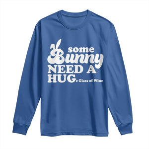 Easter Long Sleeve Shirt Funny Adult Humor Inappropriate Drinking Gift TS10 Royal Blue Print Your Wear