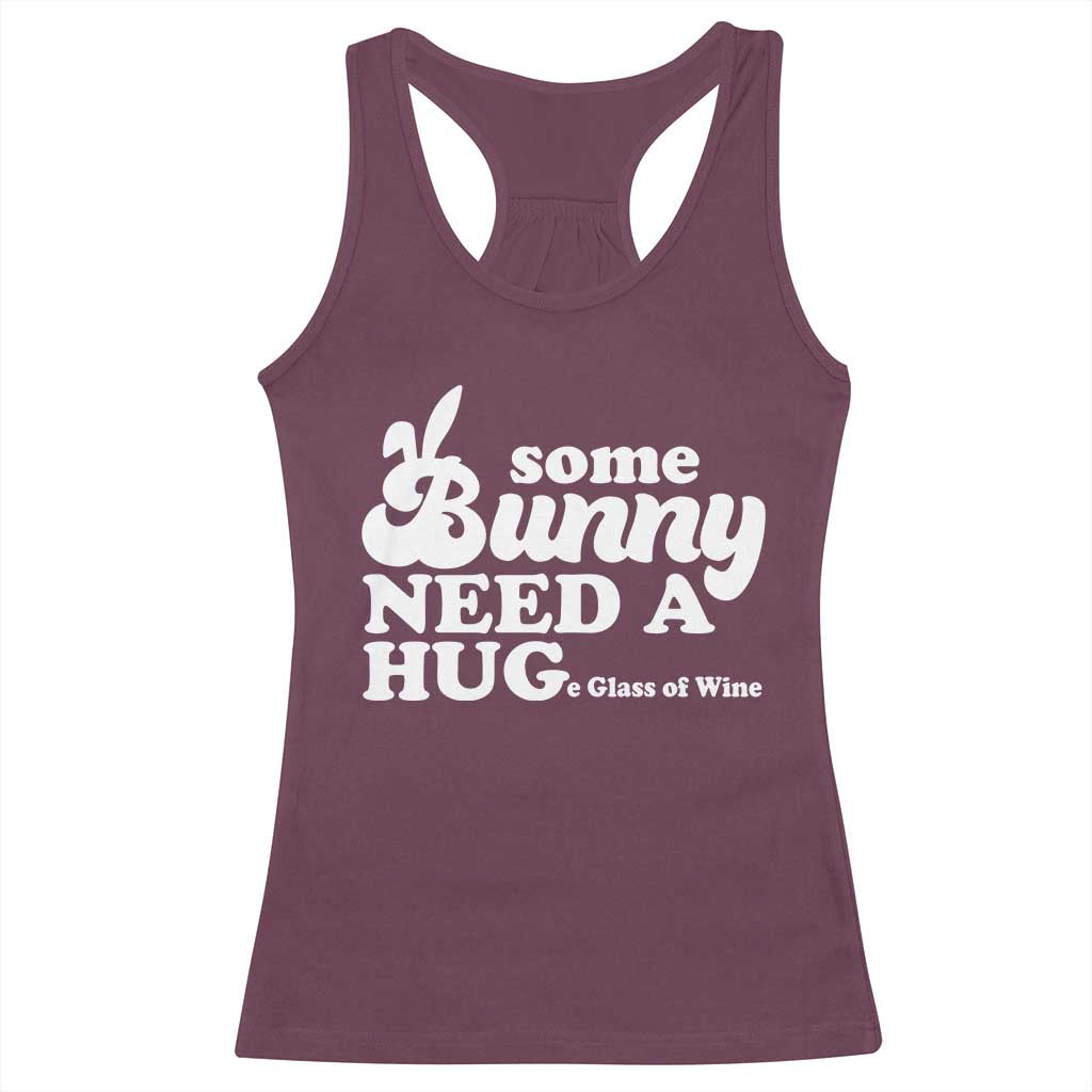 Easter Racerback Tank Top Funny Adult Humor Inappropriate Drinking Gift TS10 Maroon Print Your Wear