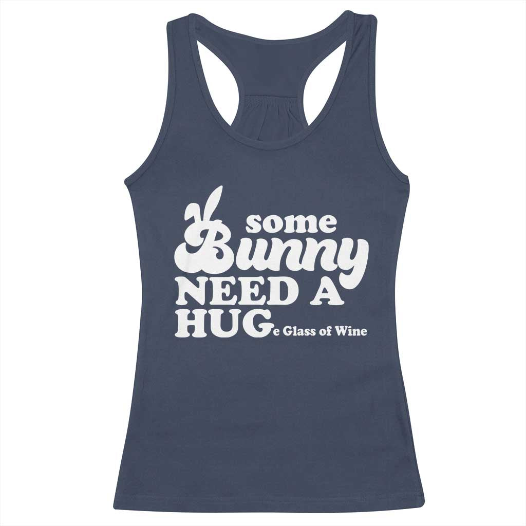 Easter Racerback Tank Top Funny Adult Humor Inappropriate Drinking Gift TS10 Navy Print Your Wear