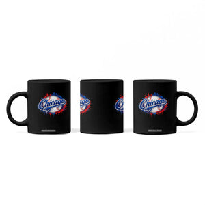 Chicago Pride Dripping Baseball Graphic Coffee Mug TS10 Print Your Wear