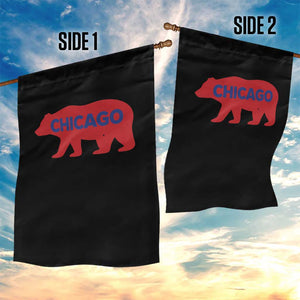 Chicago Baseball Garden Flag Vintage Distressed Illinois City Pride Baseball Lover TS10 Print Your Wear