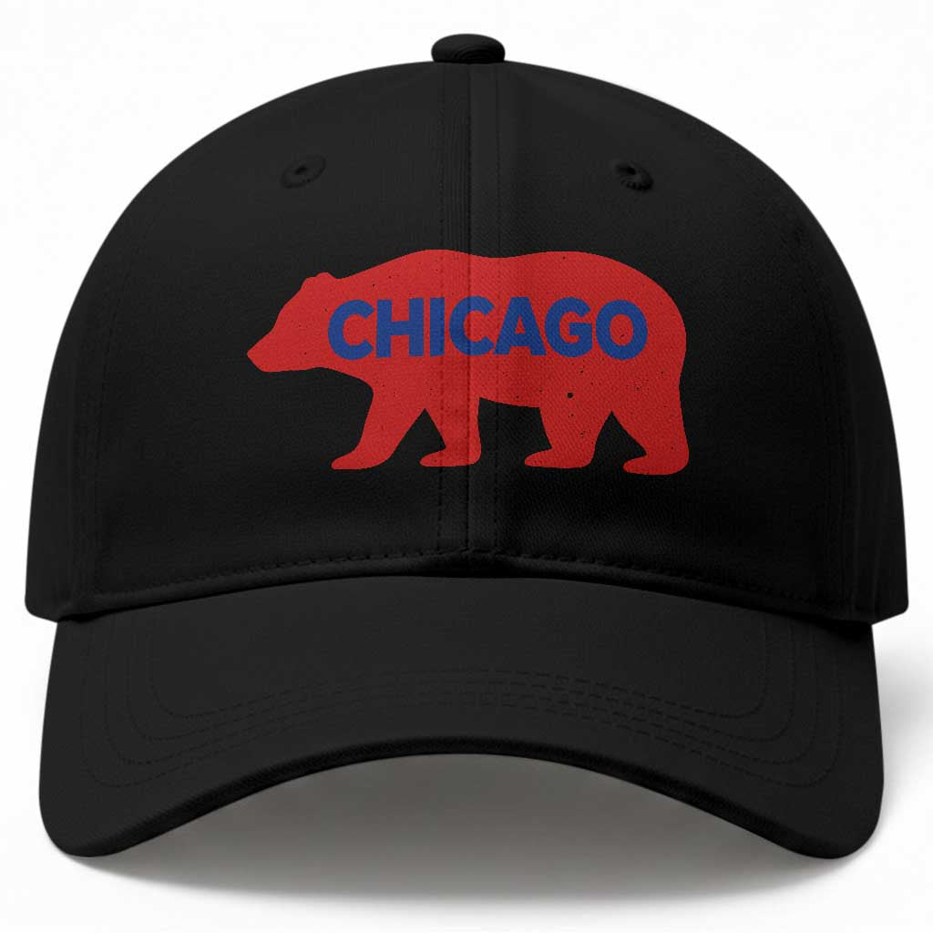 Chicago Baseball Baseball Cap Vintage Distressed Illinois City Pride Baseball Lover TS10 Print Your Wear