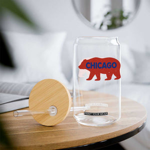 Chicago Baseball Glass Can Vintage Distressed Illinois City Pride Baseball Lover TS10 Print Your Wear