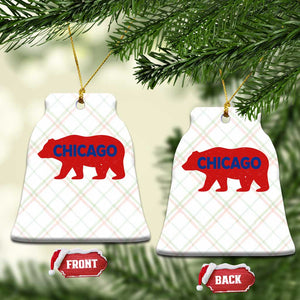 Chicago Baseball Ceramic Ornament Vintage Distressed Illinois City Pride Baseball Lover TS10 Print Your Wear