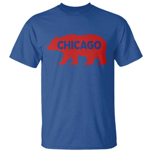 Chicago Baseball T Shirt Vintage Distressed Illinois City Pride Baseball Lover TS10 Royal Blue Print Your Wear
