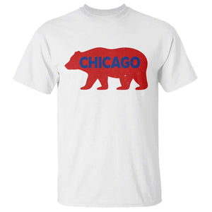 Chicago Baseball T Shirt Vintage Distressed Illinois City Pride Baseball Lover TS10 White Print Your Wear