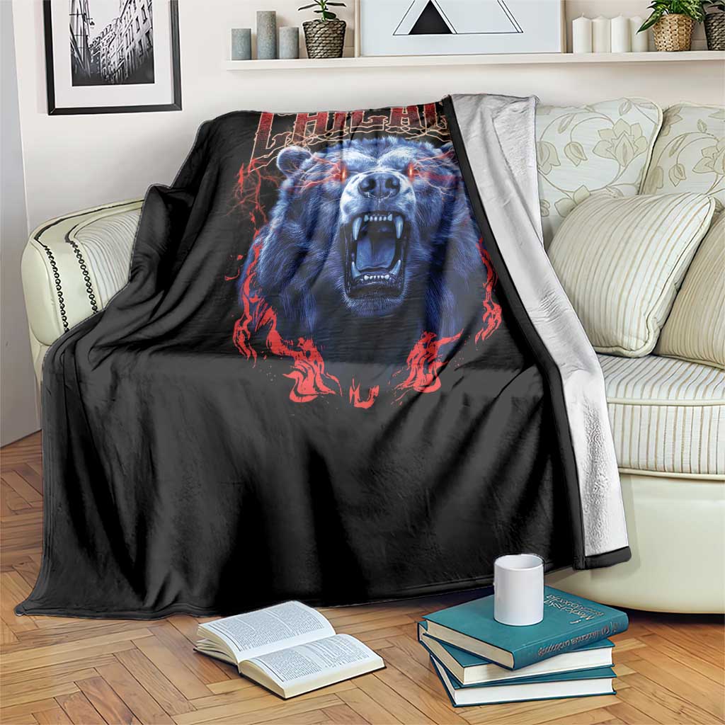 Retro Chicago Throw Blanket Vintage Cub Bootleg Graphic Baseball Fans TS10 Print Your Wear