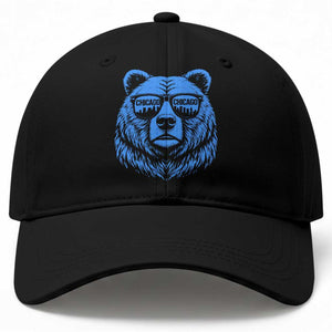 Vintage Chicago Baseball Cap Cub With Sunglasses Baseball Fans TS10 Print Your Wear