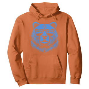 Vintage Chicago Hoodie Cub With Sunglasses Baseball Fans TS10 Orange Print Your Wear