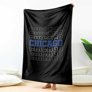 Vintage Chicago Graphic Throw Blanket State Pride Baseball Lover TS10 Print Your Wear