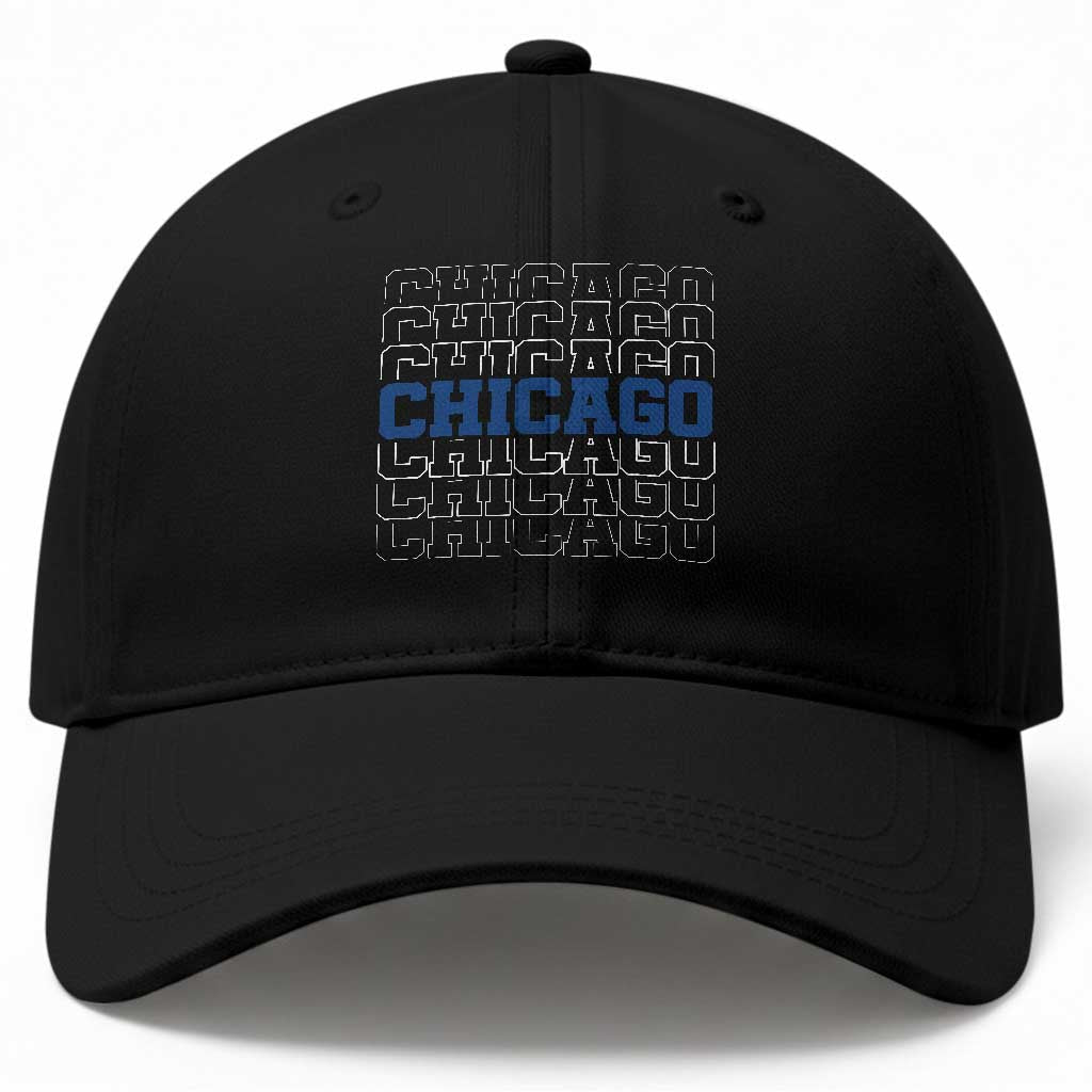 Vintage Chicago Graphic Baseball Cap State Pride Baseball Lover TS10 Print Your Wear