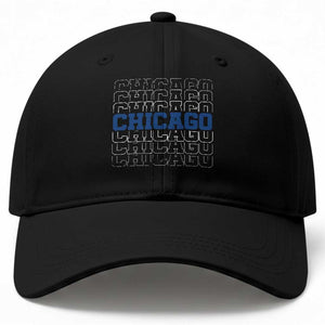 Vintage Chicago Graphic Baseball Cap State Pride Baseball Lover TS10 Print Your Wear
