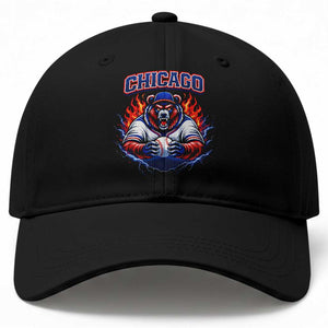 Vintage Chicago Baseball Cap Retro Baseball Fans TS10 Print Your Wear