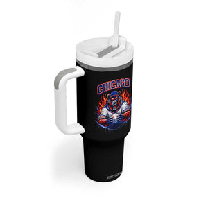 Vintage Chicago Tumbler With Handle Retro Baseball Fans TS10 Print Your Wear