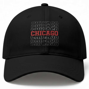 Vintage Chicago Graphic Baseball Cap US State Pride Baseball Lover TS10 Print Your Wear