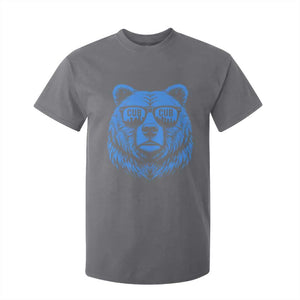 Vintage Cub T Shirt For Kid With Sunglasses Retro Baseball Fans TS10 Charcoal Print Your Wear