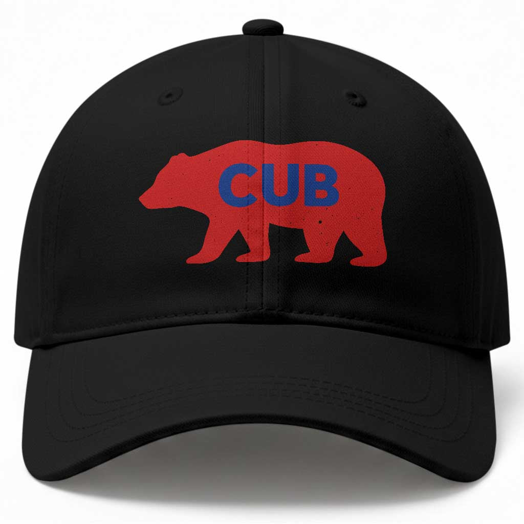 Vintage Cub Baseball Cap Retro Sports Bear Baseball Fans TS10 Print Your Wear
