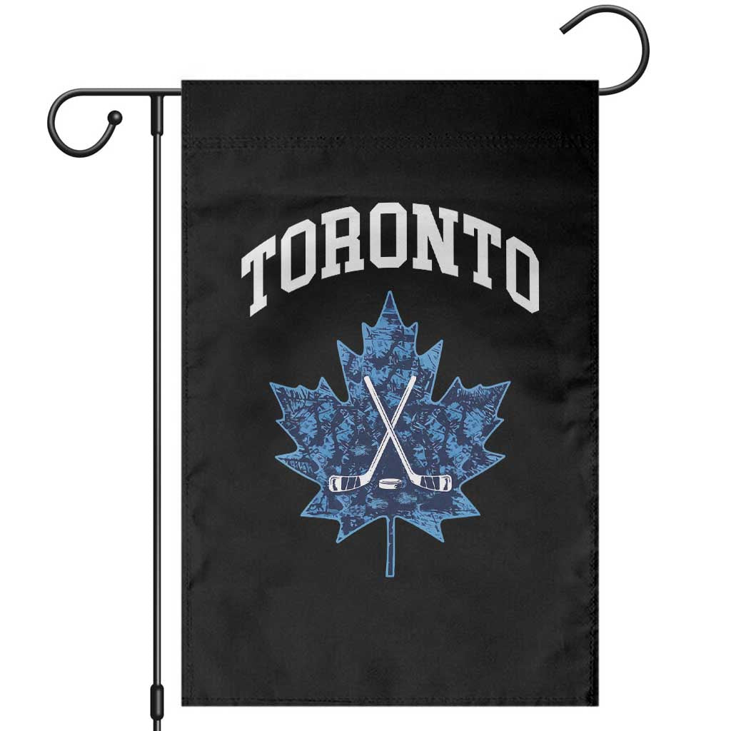 Vintage Canada Hockey Garden Flag Maple Leafs TS10 Black Print Your Wear