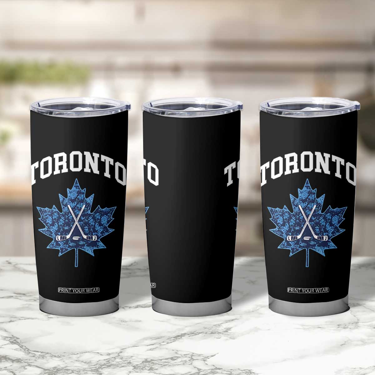 Vintage Canada Hockey Tumbler Cup Maple Leafs TS10 Print Your Wear
