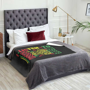 Rasta Baby Throw Blanket I Listen to Reggae with My Daddy TS10 Print Your Wear