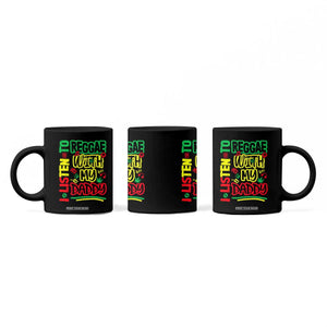 Rasta Baby Coffee Mug I Listen to Reggae with My Daddy TS10 Print Your Wear
