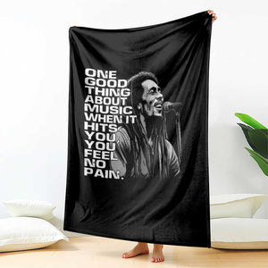 Vintage Marley Throw Blanket Jamaica Jamaican Rasta Reggage Music TS10 Print Your Wear