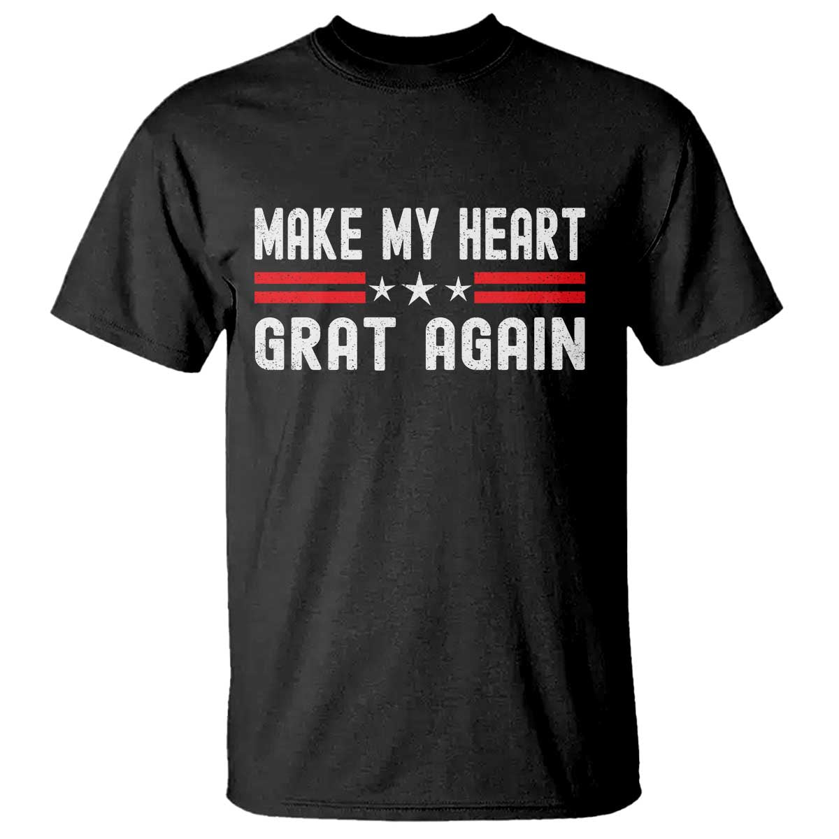 Funny Open Heart Surgery Recovery T Shirt Make My Heart Great Again TS10 Black Print Your Wear