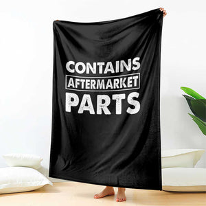 Bionic Aftermarket Parts Throw Blanket Knee And Hip Replacement Surgery Recovery Get Well Soon Gift TS10 Print Your Wear