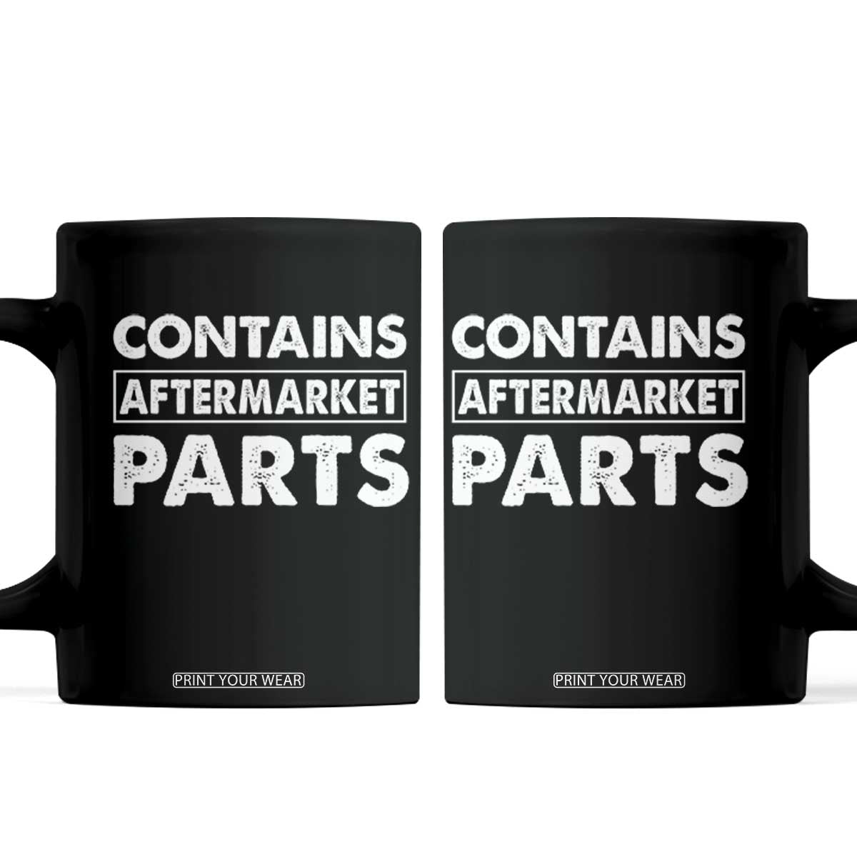 Bionic Aftermarket Parts Coffee Mug Knee And Hip Replacement Surgery Recovery Get Well Soon Gift TS10 Black Print Your Wear