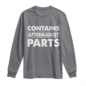 Bionic Aftermarket Parts Long Sleeve Shirt Knee And Hip Replacement Surgery Recovery Get Well Soon Gift TS10 Charcoal Print Your Wear