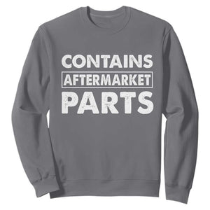 Bionic Aftermarket Parts Sweatshirt Knee And Hip Replacement Surgery Recovery Get Well Soon Gift TS10 Charcoal Print Your Wear